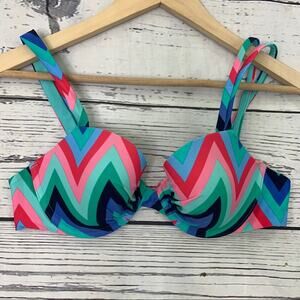 Aerie Blakely geometric chevron underwire 34C